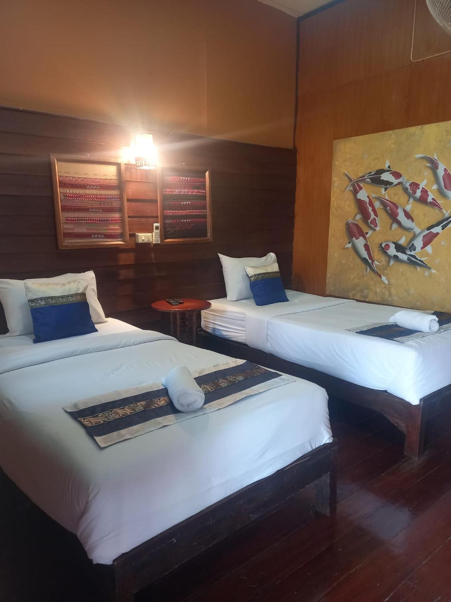 Baan Fai Pensión Chiang Khong Exterior foto